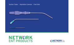 NETWORK ENT - Brackmann-type Single Use Suction Tubes - Brochure