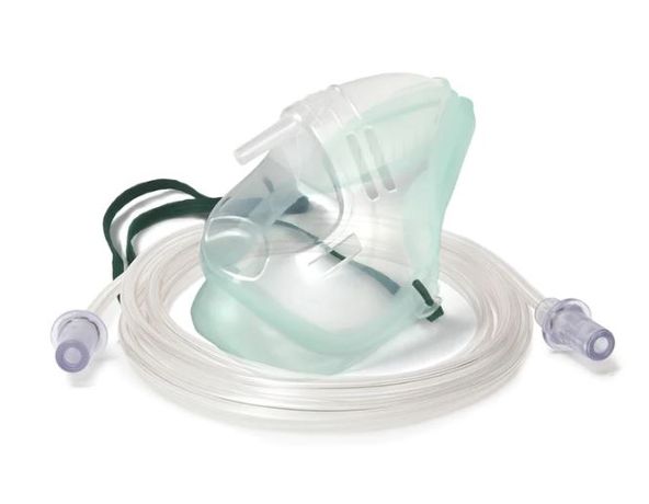 Farla Medical - Model 1135015 - Intersurgical EcoLite Oxygen Mask - Adult - Medium Concentration wiith Tube (2.1m)