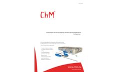 ChM - Instrument Set for Posterior Lumbar Spine Preparation Datasheet