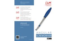ChM - Angular Screwdriver Datasheet