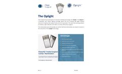 Clear Surgical - Model OpLight - LED-based Light-Emitting Medical Device - Brochure