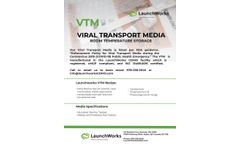 Viral Transport Media for COVID-19 Specimen collection - Brochure