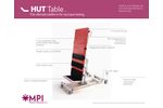 MPI - Syncope Testing Head-Up Tilt (HUT) Table - Brochure