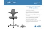 MPI - Model HAG Capisco - Ergonomic Ultrasound Chair - Brochure