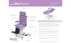 UltraMamm - Mammography Biopsy Chair - Datasheet