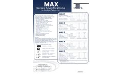 Model MAX Series - C-Arm Tables - Datasheet