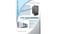 Steridium - SD Series - Large Steam Sterilizers - Brochure