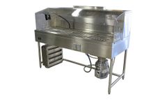 Mortech - Model 1036-240-72DB - Custom Semi-Enclosed Ventilated Hood Dissection Table