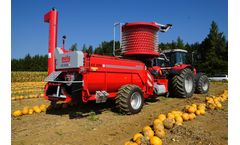 Moty - Model KE 3000 - Mechanic Drive  Pumpkin Seed Harvester
