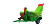 Pumpkin Seed Harvester Machine with Fan and Crusher