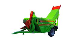Simsek Makina - Model TR 3002 - Pumpkin Seed Harvester Machine with Fan and Crusher