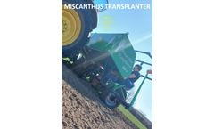 Miscanthus - Transplanter Machine Brochure