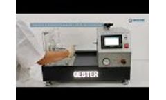 Medical Face Mask Synthetic Blood Penetration Resistance Tester - Video