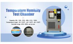 New System Constant Temperature And Humidity Chamber GT-C52 Climatic Chamber Manufacturer - Video
