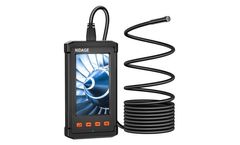 NIDAGE - Model A010-3.5M - 11.5FT Industrial Borescope Camera with 4.3inch Full-View IPS Screen