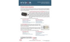 Sydor Instruments - Photon Counting Camera Systems - Brochure