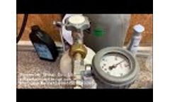 oxygen booster pump working - video