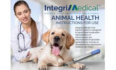IntegriMedical - Model AH IFU 2020 - Integrity Needle Free Injector System for Animal Health - Brochure