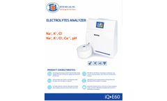 IBL - Model iQ-E60T - Electrolytes Analyzer - Brochure