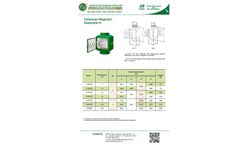 SMF - Model K - Columnar Magnetic Separator - Brochure
