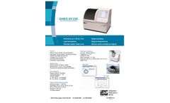 IDG - Model DC150 - Automated Chemistry Analyzer - Brochure