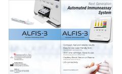 Immunostics - Model ALFIS-3 - ELISA based POC Immunoassay Analyzer - Brochure