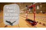 Poultry Hawk Rail System Installation - Video