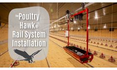Poultry Hawk Rail System Installation - Video