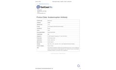 EastCoast Bio - Model HM895 - Acetaminophen Antibody Datasheet