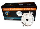 Model TBRB5WH - Lifelamp Round Waterproof Outlet Box.