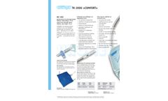 UROMED CYSTOBAG - Model TK 2000 - Urine Bag for Collection of Extracted Urine - Brochure