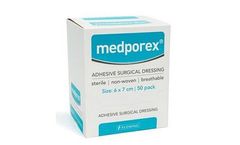 Medporex - Model MD1150 - Adhesive Surgical Dressing 6x7cm (Box Of 50)
