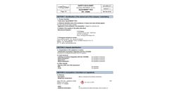 AquaCHROM ECC MSDS - Data Sheet