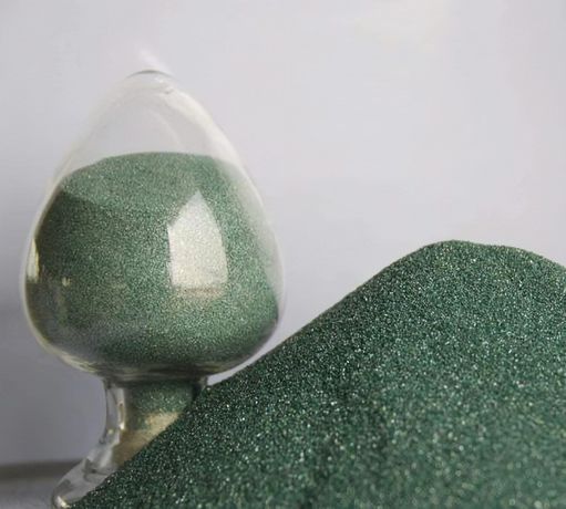 Green and black Silicon Carbide powder and granules-4