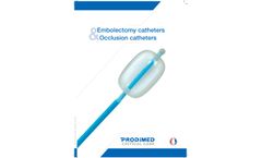 Prodimed - Balloon Vascular Catheters for Arterial Embolectomy Brochure