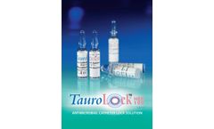 TauroLock - Model HEP100 - Catheter Lock Solution Datasheet