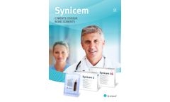 Synimed - Model SYNICEM 1 - Radiopaque Surgical Cement For Manual Application - Brochure