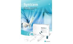 Synimed - Syringe Synicem Gun System For The Application of Bone Cement - Brochure