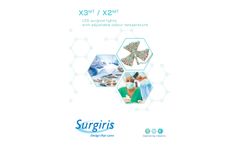 Surgiris - Model X3MT and X2 - Multi-Purpose Surgical Light Brochure