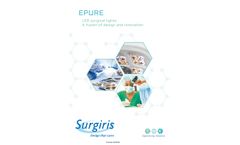 Surgiris - Model EPURE - Surgical Light Brochure