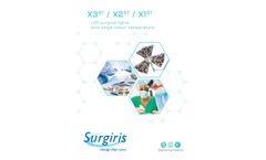 Surgiris - Model X1ST - LED Surgical Light Brochure
