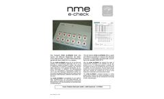 Nessler - Model nme e-check - Test Device - Brochure