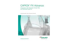 FX Advance Oxygenators with Integrated Arterial Filter - Brochure