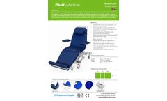 Plinth - Model 93DY - Dialysis Chair Datasheet
