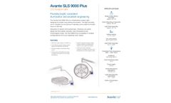 Avante - Model SLS 9000 Plus - LED Surgery Light - Brochure