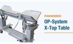 Pannomed OP-System V3 X-Top Surgical Table Overview - Video