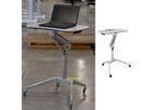 upCentric - Mobile Height Adjustable Sit-Stand Workstation