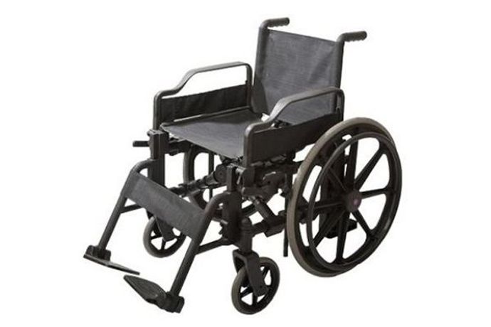 Magmedix - Model 03-WCS20DFBK - MRI Safe Wheelchair 20 Inch