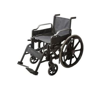 Magmedix - Model 03-WCS20DFBK - MRI Safe Wheelchair 20 Inch