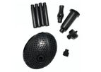 Fountain Conversion Kit for 900 GPH Solar Water Pump Kit (pump and panels not included)